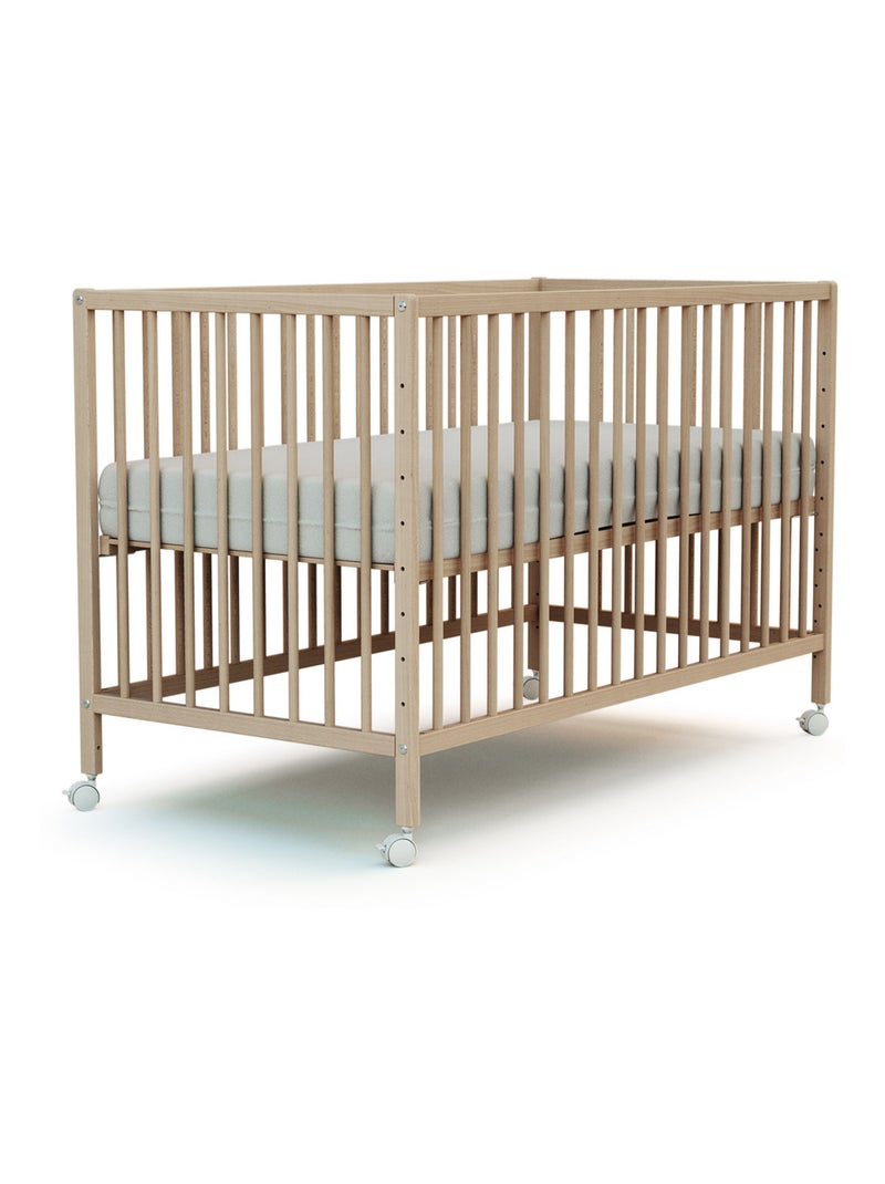 Lettino neonato co-sleeping legno LIO Marrone nocciola - Kiabi