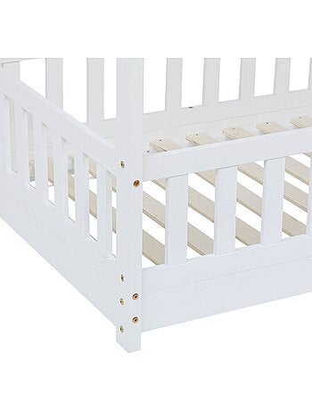 Lettino per bambini bosco white 90x190cm