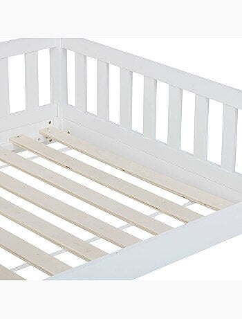 Lettino per bambini bosco white 90x190cm