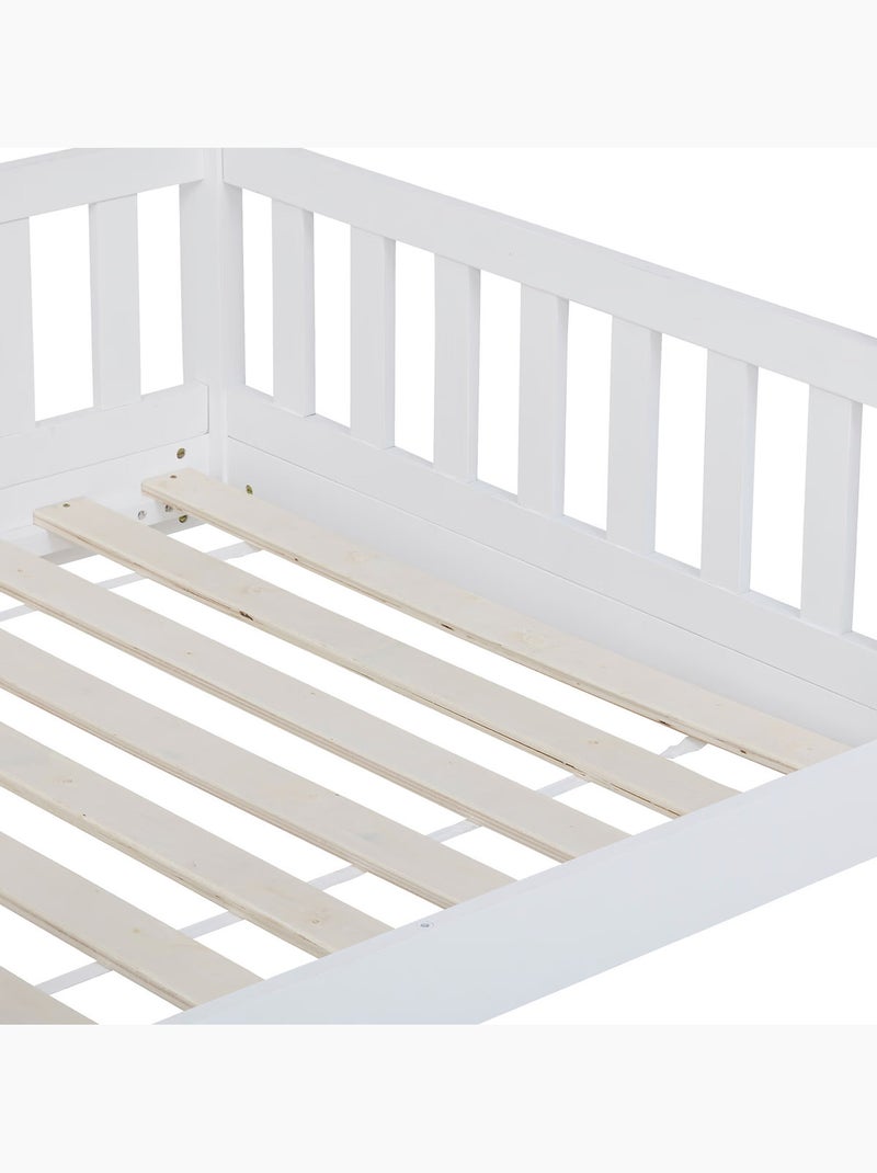 Lettino per bambini bosco white 90x190cm Bianco - Kiabi