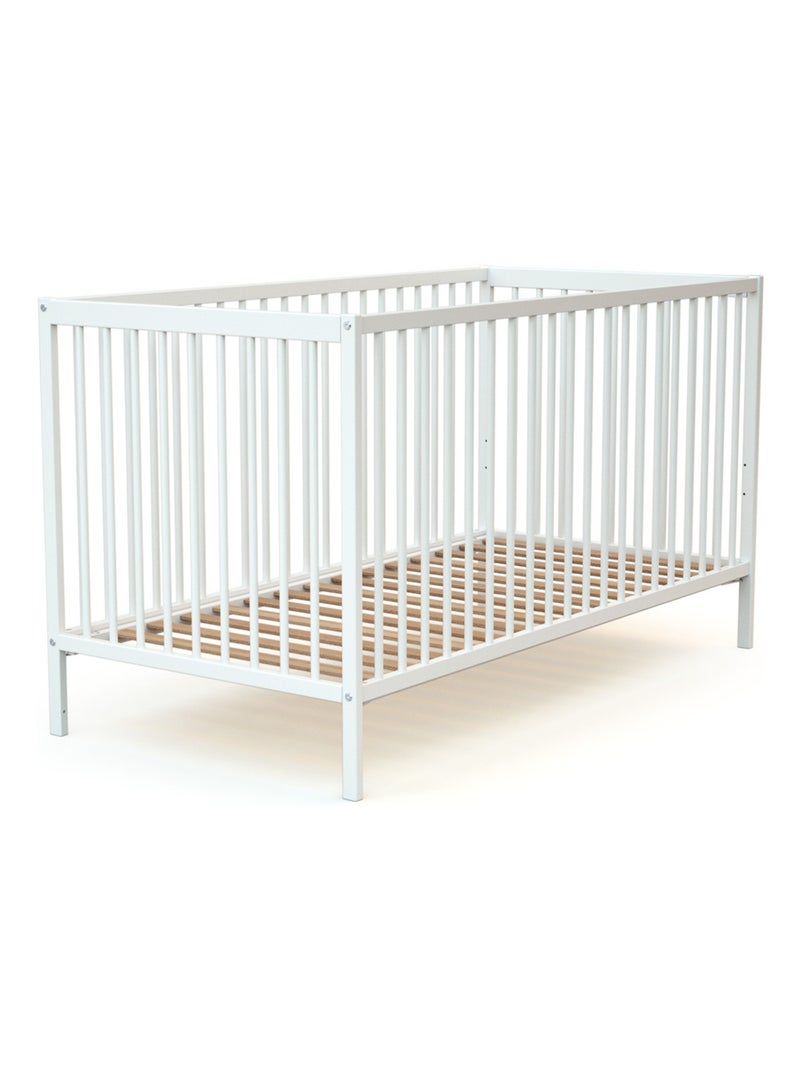 Lettino per bambini legno con materasso one legno Bianco - Kiabi