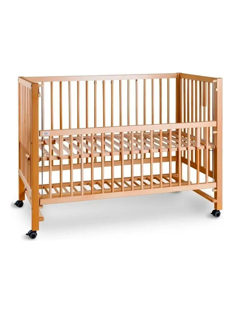 Lettino per bebè, co-sleeping evolutivo 60x120 cm, hajo | Tissi Beige - Kiabi