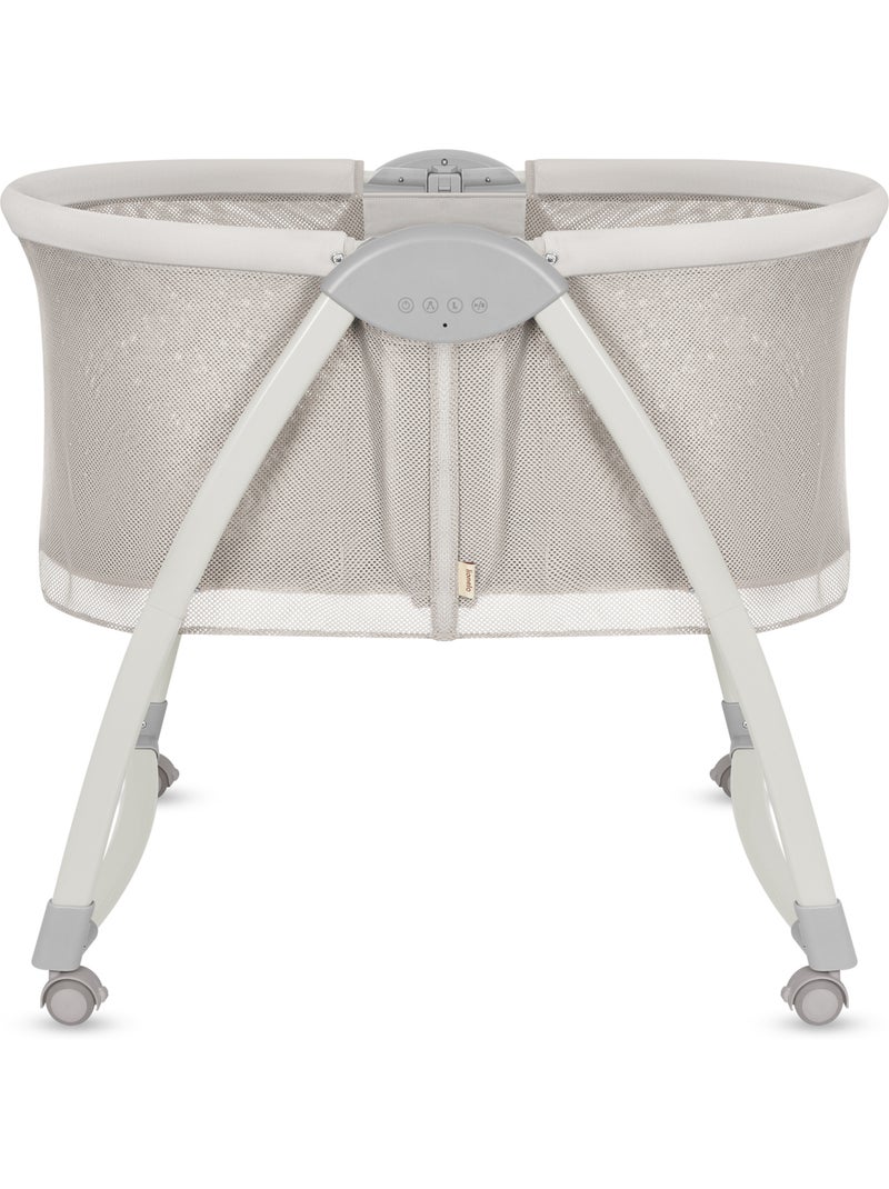Lettino per neonati 2 in 1 LIONELO Gaya - Pieghevole - 4 ruote - Zanzariera Beige chiaro - Kiabi