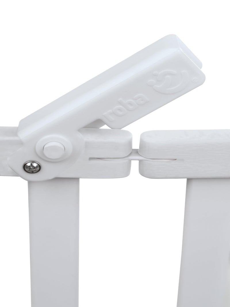 Lettino pieghevole con ruote e altezza regolabile "Roba Fold Up" Bianco - Kiabi