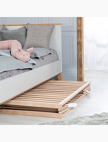 Lettino pieghevole con ruote e altezza regolabile "Roba Fold Up