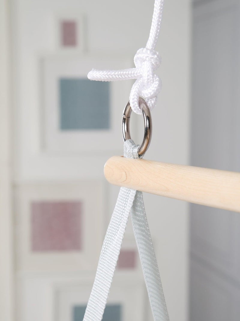 Lettino sospeso + materasso – ROBA "Safe Asleep®" Grigio bianco - Kiabi