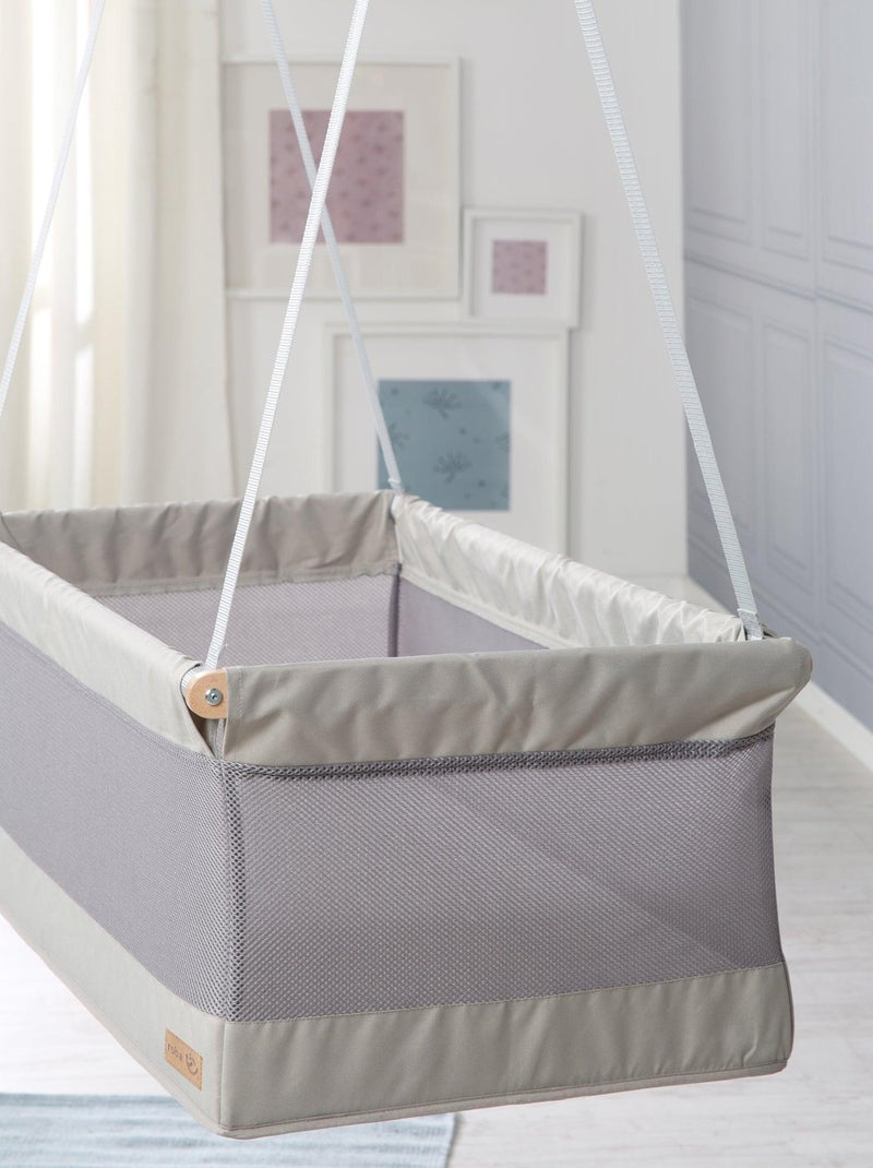 Lettino sospeso + materasso – ROBA "Safe Asleep®" Grigio bianco - Kiabi