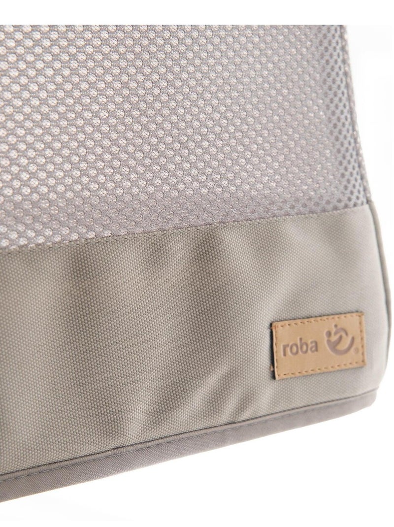 Lettino sospeso + materasso – ROBA "Safe Asleep®" Grigio bianco - Kiabi