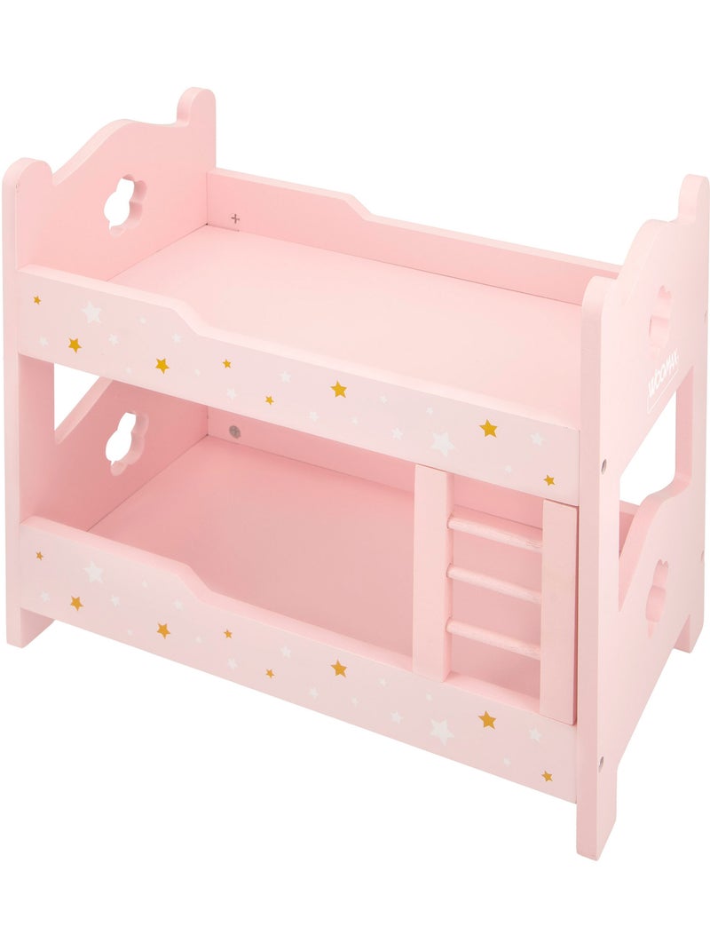 Letto a castello in legno per bambole woomax N/D - Kiabi