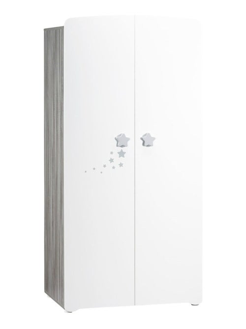 Letto a tre piazze, cassettiera e armadio in legno - BABYPRICE - Kiabi