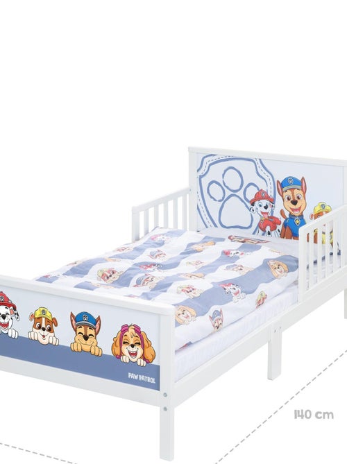 Letto bambino con sponde di sicurezza e biancheria – ROBA "Paw Patrol" - Kiabi