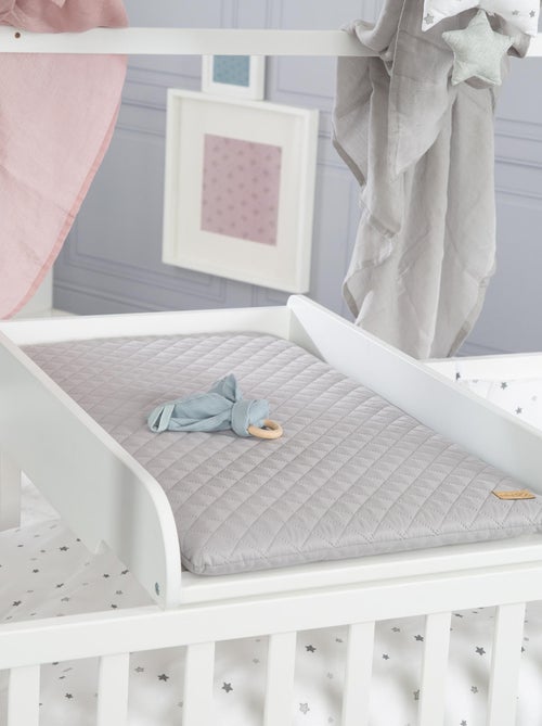 Letto bebè casetta con piano e fasciatoio – convertibile in letto cododo – "Roba" - Kiabi