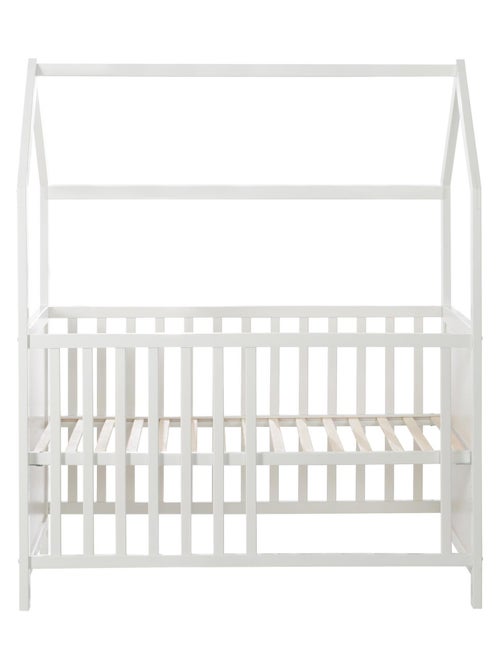 Letto bebè casetta convertibile in cododo e divanetto – altezza regolabile – "Roba" - Kiabi