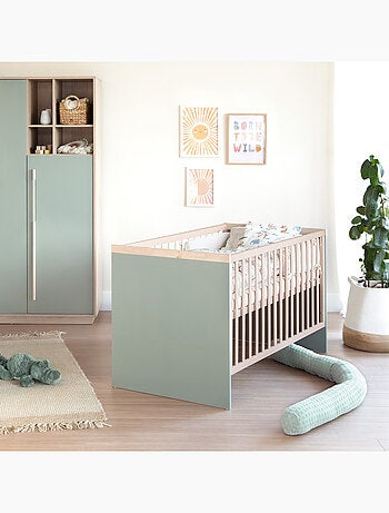 Letto bebè combinato minimalista 70×140 cm Selva – Roba
