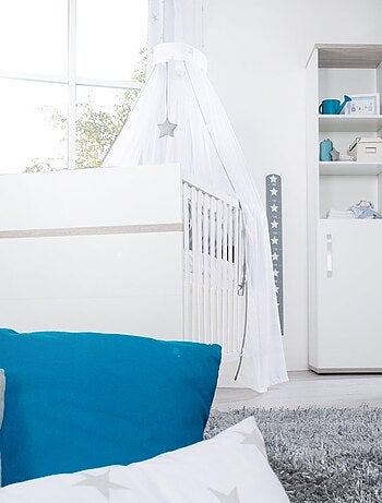 Letto bebè evolutivo con cassetto – convertibile in letto junior – altezza regolabile – roba moritz