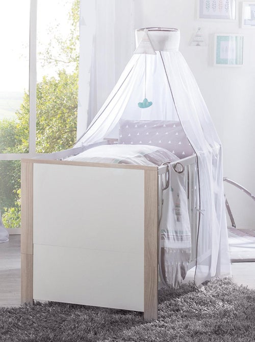 Letto bebè evolutivo con cassetto – convertibile in letto junior – altezza regolabile – "Roba Olaf" - Kiabi