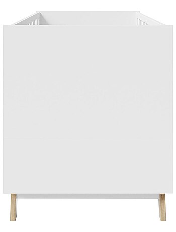 Letto bebè evolutivo convertibile in letto junior – design scandinavo – altezza regolabile