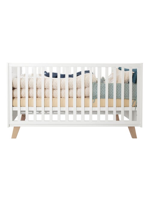 Letto bebè evolutivo convertibile in letto junior – design scandinavo – altezza regolabile - Kiabi