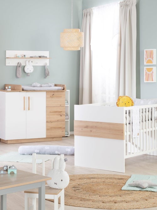 Letto bebè evolutivo convertibile in letto junior fino a 7 anni – altezza regolabile – "Roba Lion" - Kiabi
