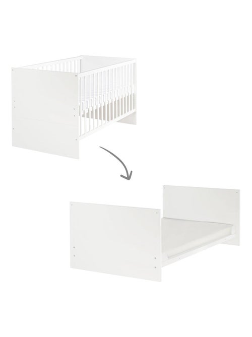 Letto bebè evolutivo convertibile in letto junior fino a 7 anni – "Roba Anton" - Kiabi