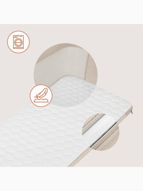 Letto co-sleeping 3 in 1 LIONELO Jodie - Culla - Regolabile in altezza e inclinazione - Kiabi Letto co-sleeping 3 in 1 LIONELO Jodie - Culla - Regolabile in altezza e inclinazione - Kiabi