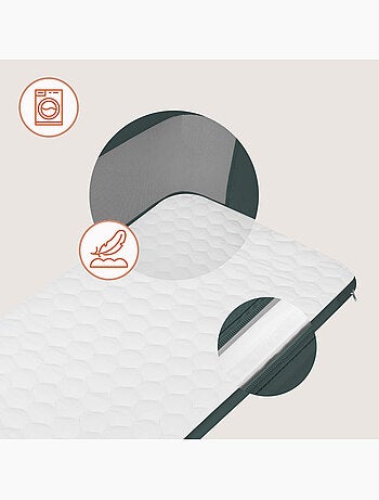 Letto co-sleeping 3 in 1 LIONELO Jodie - Culla - Regolabile in altezza e inclinazione