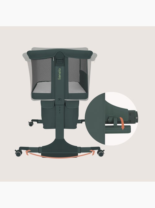 Letto co-sleeping 3 in 1 LIONELO Jodie - Culla - Regolabile in altezza e inclinazione - Kiabi