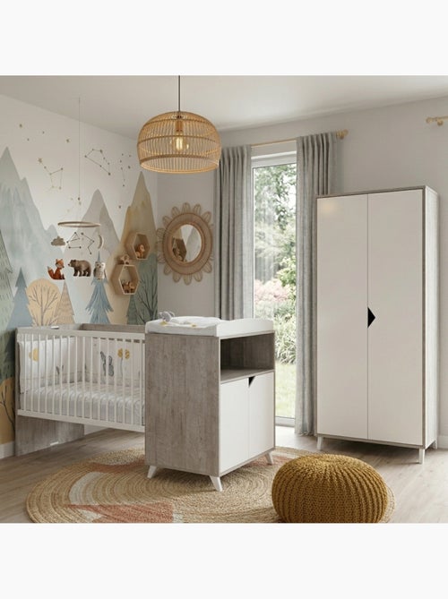 Letto combinato 120x60, convertibile in 90x190 in - BABYPRICE - Kiabi