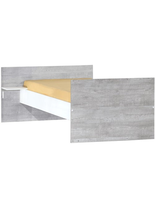 Letto combinato 120x60, convertibile in 90x190 in - BABYPRICE - Kiabi