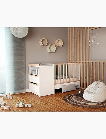 Letto combinato evolutivo carrousel legno