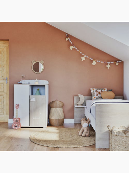 Letto combinato in legno trasformabile 120x60 - BABYPRICE - Kiabi