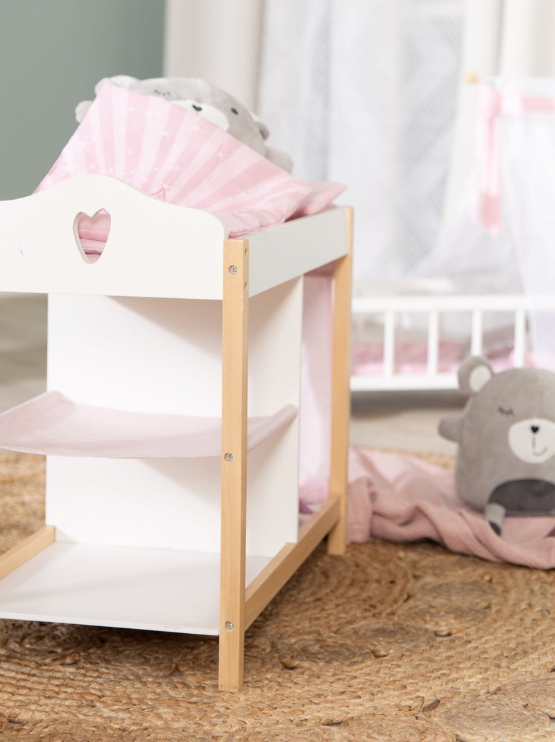 Letto combinato per bambola con accessori "Scarlett" – ROBA Bianco Rosa - Kiabi