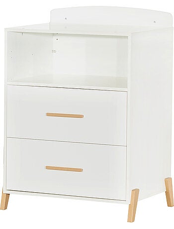 Letto combinato trasformabile da 120x60 a 90x190 in legno - BABYPRICE