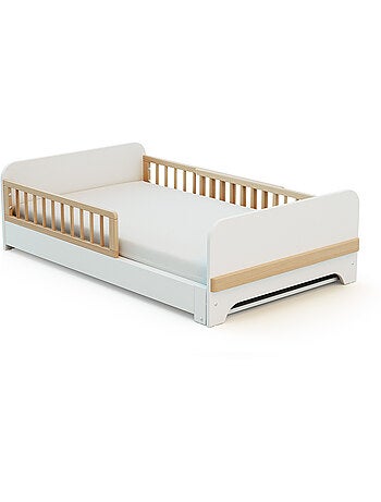 Letto estensibile per bambini in legno 80x140-165-190 carrousel con materasso