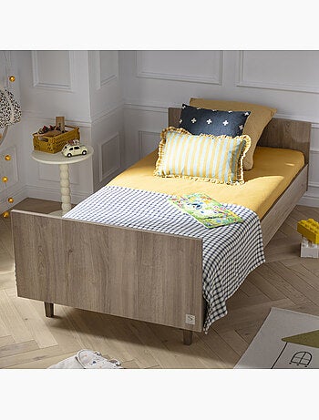 Letto junior 190x90 cm con rete e materasso - finitura rovere - SAUTHON