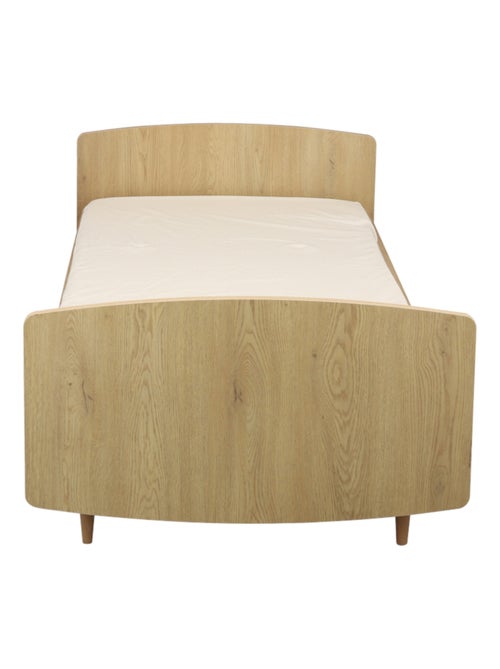Letto junior 190x90cm in legno di quercia - SAUTHON - Kiabi