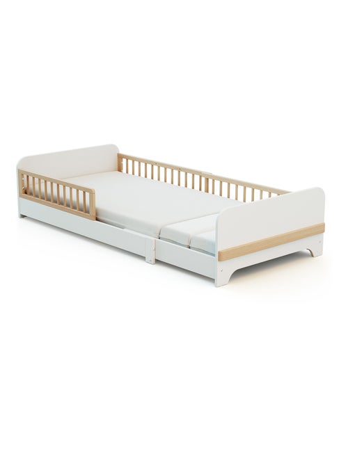 Letto per bambini a terra estensibile in legno 80x140–165–190 carrousel - Kiabi Letto per bambini a terra estensibile in legno 80x140–165–190 carrousel - Kiabi