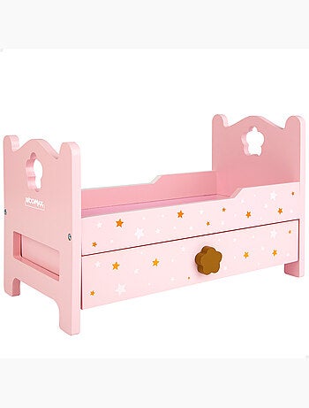 Letto per bambole in legno WOOMAX