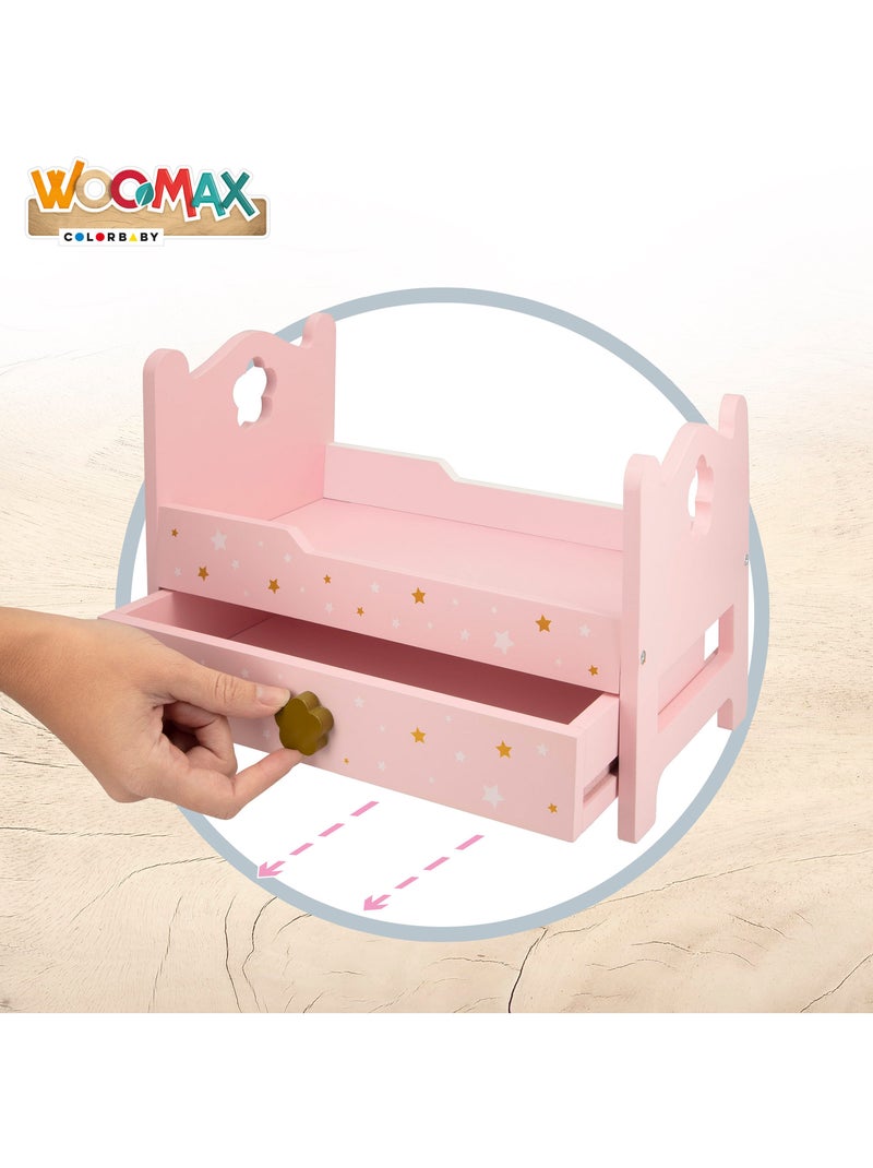 Letto per bambole in legno WOOMAX N/D - Kiabi