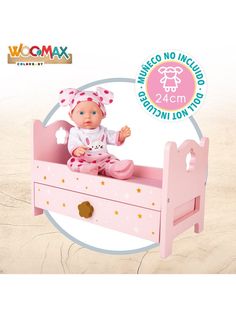 Letto per bambole in legno WOOMAX N/D - Kiabi