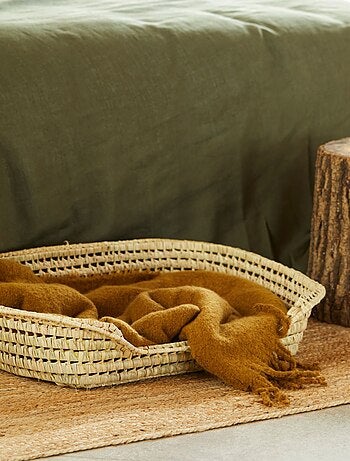 Letto per cani in vimini