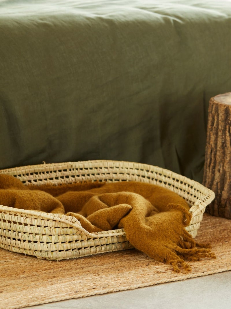 Letto per cani in vimini Legno naturale - Kiabi