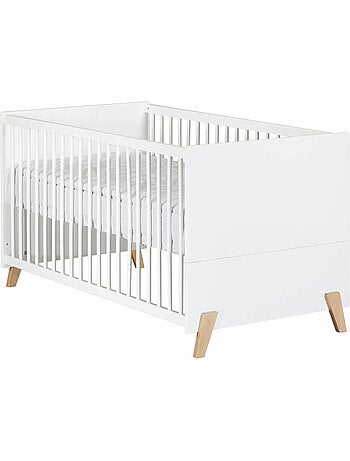 Letto trasformabile 140x70 - Little Big Bed su gambe in legno - BABYPRICE