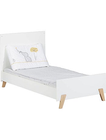 Letto trasformabile 140x70 - Little Big Bed su gambe in legno - BABYPRICE