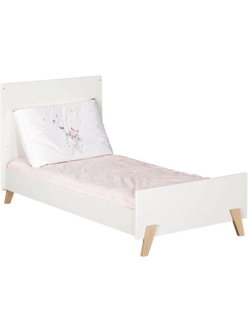 Letto trasformabile 140x70 - Little Big Bed su gambe in legno - BABYPRICE - Kiabi Letto trasformabile 140x70 - Little Big Bed su gambe in legno - BABYPRICE - Kiabi