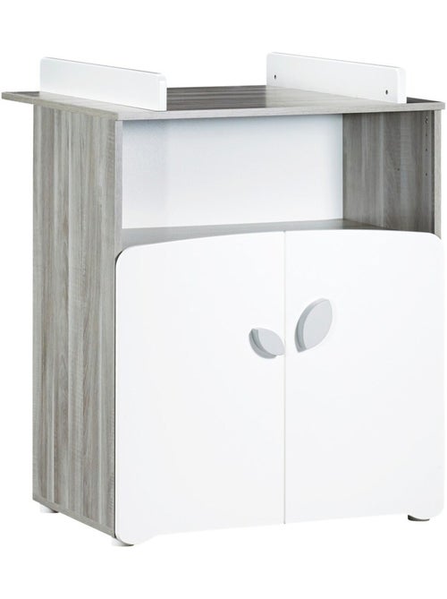 Letto trio e coprifasciatoio in legno - BABYPRICE - Kiabi