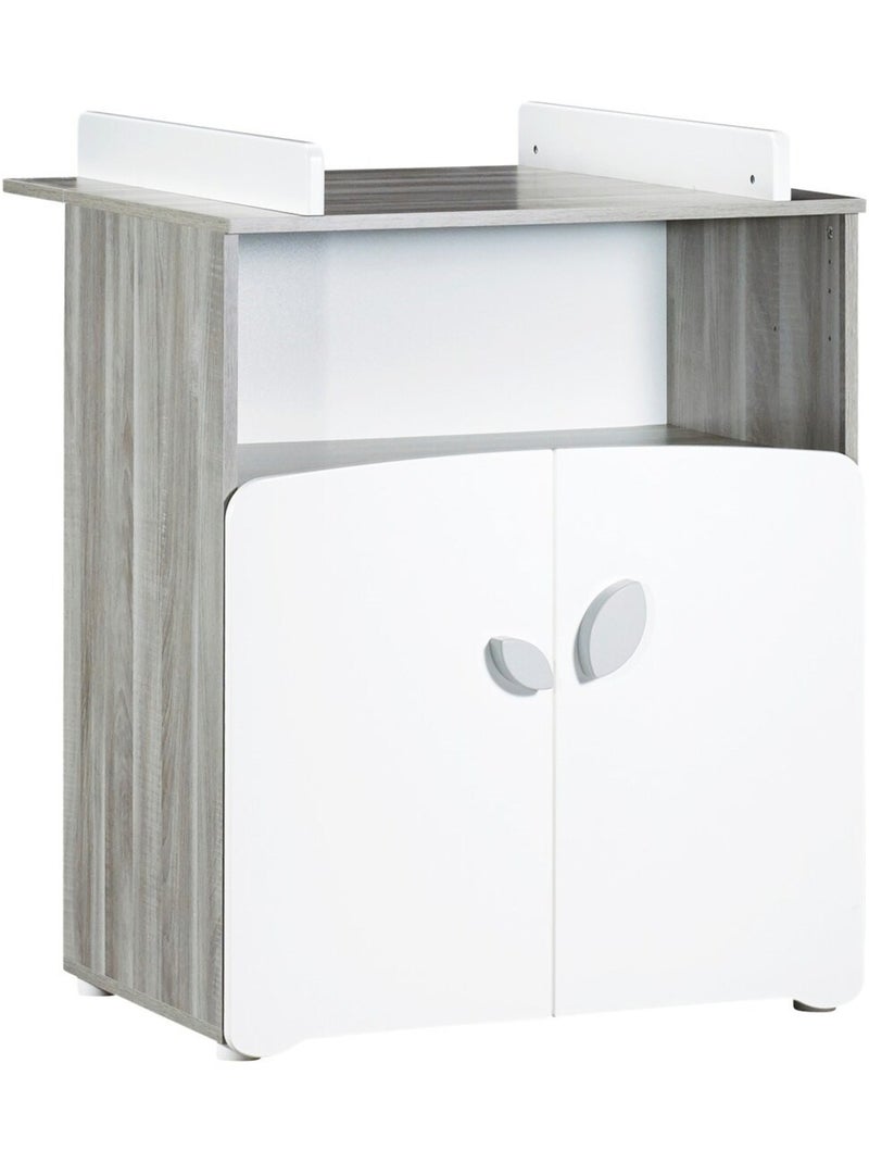 Letto trio e coprifasciatoio in legno - BABYPRICE Bianco - Kiabi