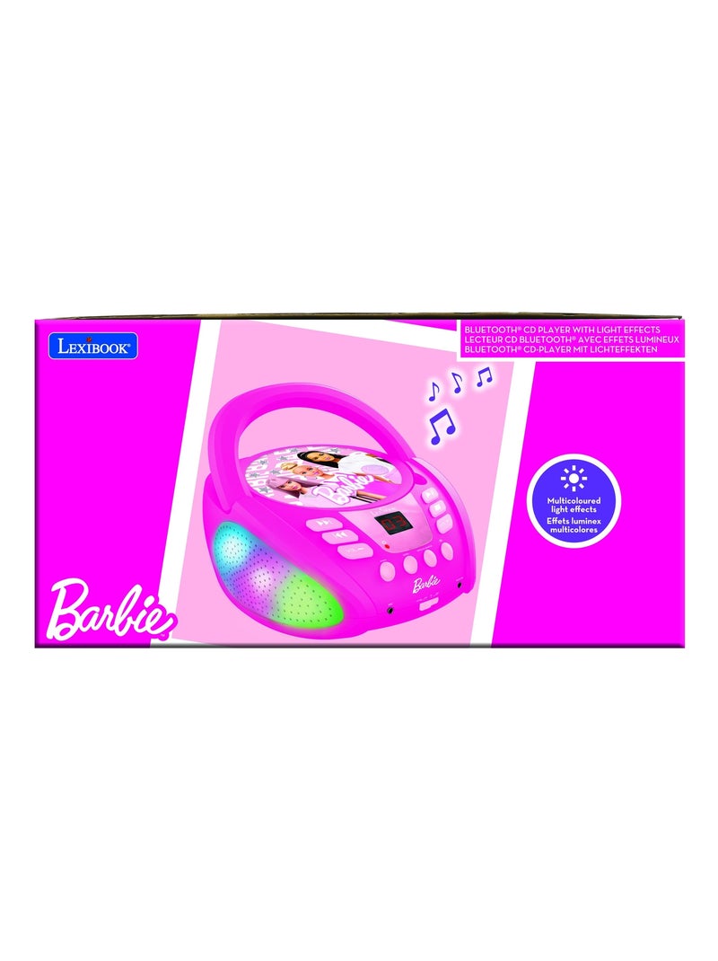 Lettore CD Bluetooth di Barbie con effetti luminosi Rosa - Kiabi