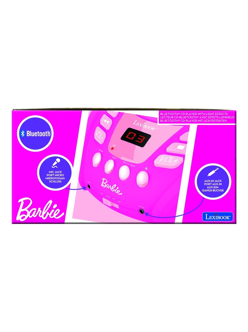 Lettore CD Bluetooth di Barbie con effetti luminosi Rosa - Kiabi