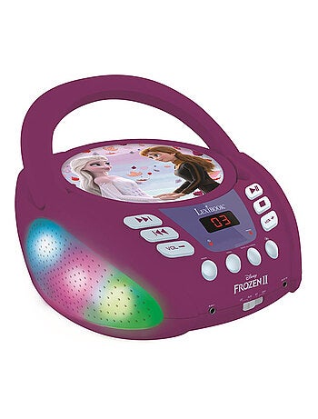 Lettore CD Bluetooth Disney Frozen con luci